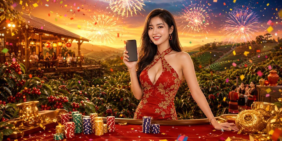 Người dùng Buôn Ma Thuột nạp tiền nhận bonus trong không gian cà phê xanh mát