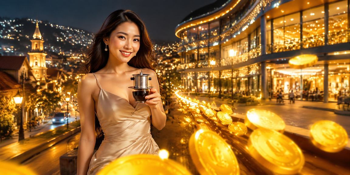 Người dùng Đà Lạt thư giãn với casino trực tuyến và cà phê trong buổi sáng mát mẻ
